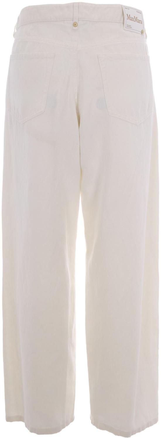 26SS 막스마라 스트레이트 팬츠 2619131083600001 WHITE - MAX MARA