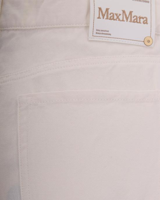 26SS 막스마라 스트레이트 팬츠 2619131083600001 WHITE - MAX MARA