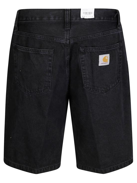 26SS 칼하트 WIP 랜든 쇼츠 I030469 8906 BLACK STONE WASHED DOM - CARHARTT WIP