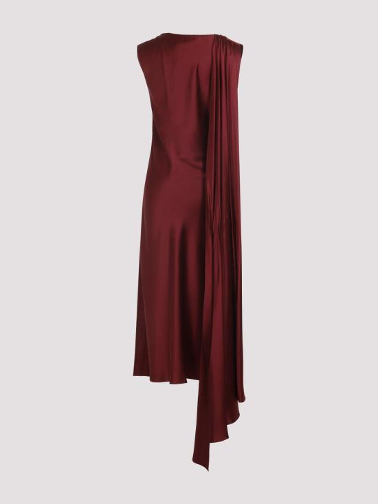 25FW 막스마라 미디 원피스 25212260846001E16 Dark Red - MAX MARA