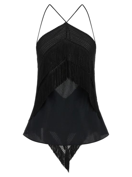 26SS 안다마네 이브닝 티셔츠 TM190913ATNS059BLACK Black
