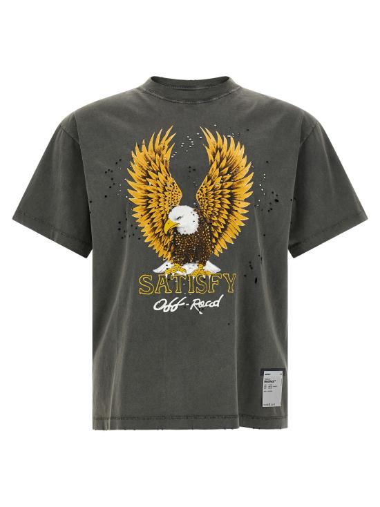 26SS 새티스파이 모스테크 티셔츠 1100601A1901A19 Black