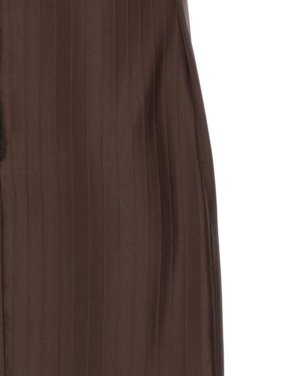 26SS 루루 드 세종 미디 원피스 GIULIADARKBROWN Brown - LOULOU DE SAISON