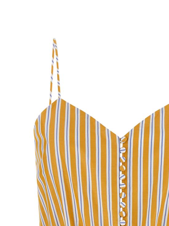 26SS 안다마네 점프수트 TM190165BTNC197SAFFRONLIGHTBLUE Yellow - ANDAMANE