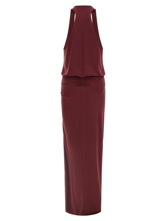 26SS 안다마네 롱 원피스 TM190147BTJP142ROUGENOIR Bordeaux - ANDAMANE