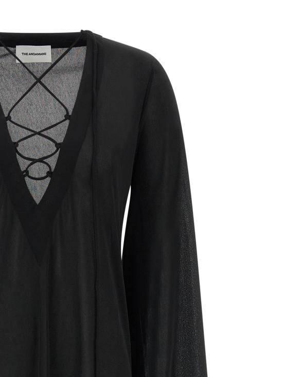 26SS 안다마네 롱 원피스 TM190123ATJP193BLACK Black - ANDAMANE