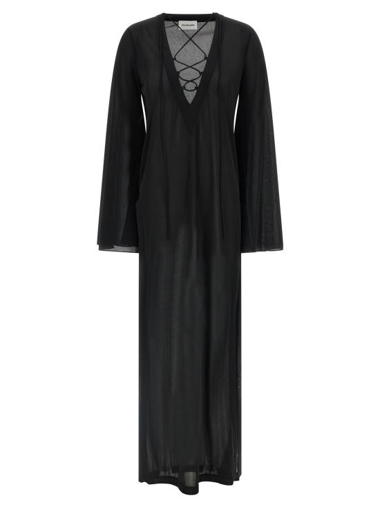 26SS 안다마네 롱 원피스 TM190123ATJP193BLACK Black