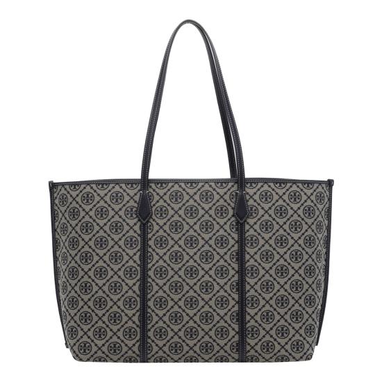 26SS 토리버치 T 모노그램 토트백 174279 405 Grey - TORY BURCH