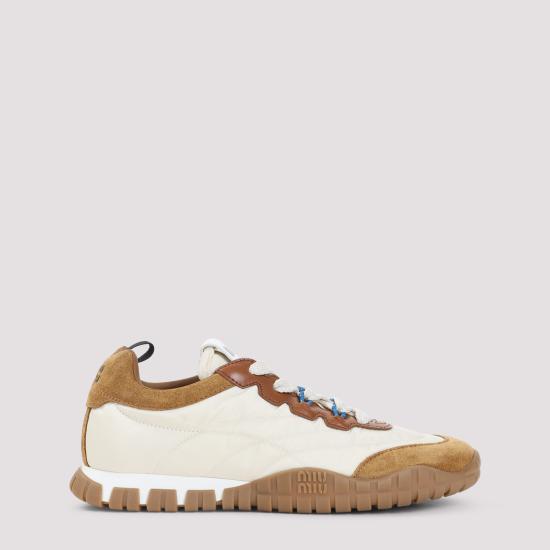 26FW 미우미우 스니커즈 5E417EF005 LYW F05KS AVORIO CARAMEL