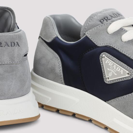 26SS 프라다 스니커즈 2EE455FG000 LOW F0H2U GRANITO BLU - PRADA