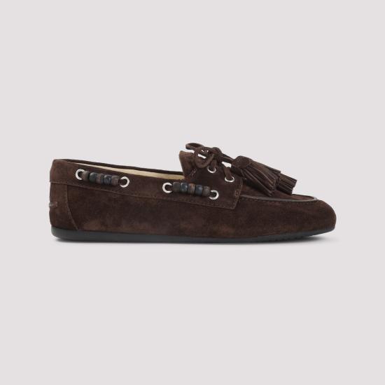 26FW 미우미우 로퍼 5D518EF0005 054 F0003 MORO - MIU MIU