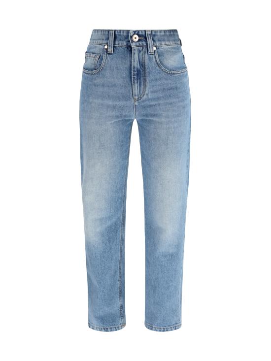 26SS 브루넬로 쿠치넬리 데님 팬츠 MA095P5758 C9012 LIGHT BLUE
