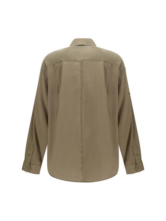 26SS 이자벨마랑에뚜왈 셔츠 CH0304FAD1I05E 67LK KHAKI - ISABEL MARANT ETOILE