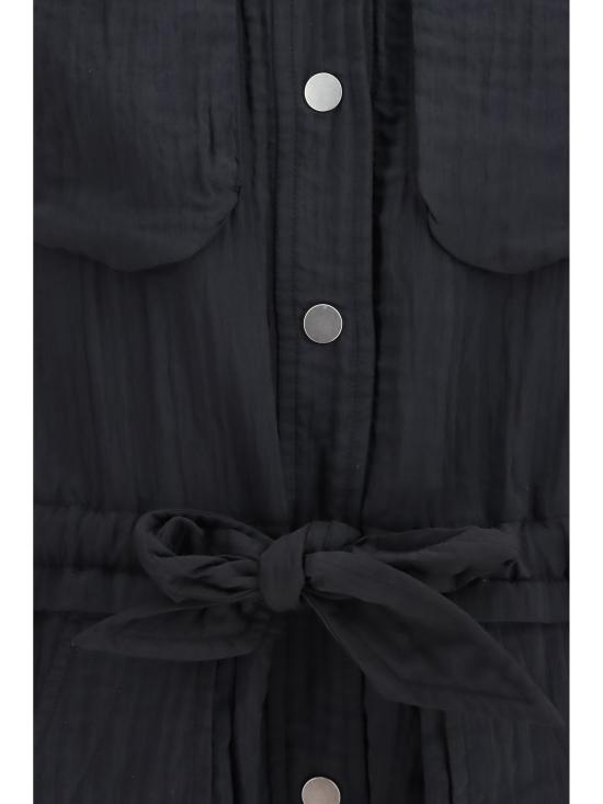 26SS 이자벨마랑에뚜왈 점프수트 CB0101FAD1G02E 01BK BLACK - ISABEL MARANT ETOILE