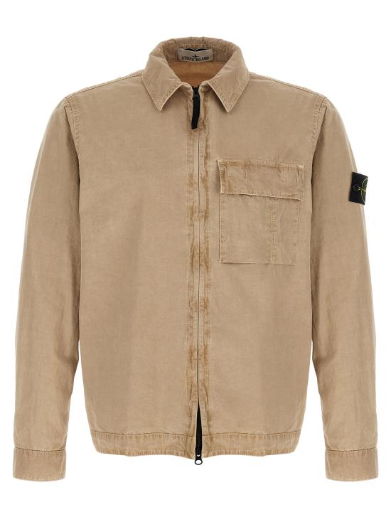 26SS 스톤 아일랜드 긴팔 셔츠 L1S151200008S00WNV019A Beige