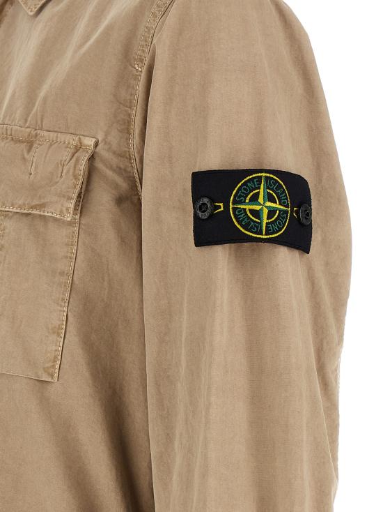 26SS 스톤 아일랜드 긴팔 셔츠 L1S151200008S00WNV019A Beige - STONE ISLAND