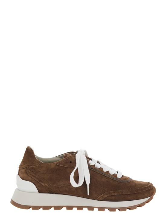 26FW 브루넬로 쿠치넬리 스니커즈 MZSFG3318PC9773 Brown
