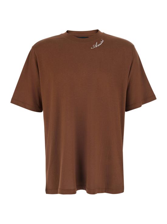 26FW 아미리 반팔 티셔츠 AMTOJR1164253 Brown