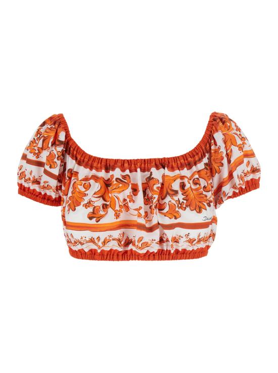 26FW 돌체앤가바나 반팔 티셔츠 F755RTGDDRLS9000 Orange
