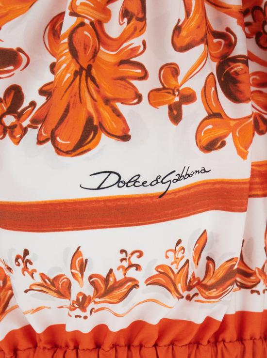 26FW 돌체앤가바나 반팔 티셔츠 F755RTGDDRLS9000 Orange - DOLCE & GABBANA