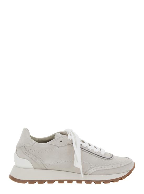 26FW 브루넬로 쿠치넬리 스니커즈 MZSFG3318PC9593 Grey