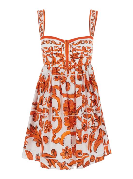 26FW 돌체앤가바나 숏 원피스 F6UT1TGDDRLS9000 Orange