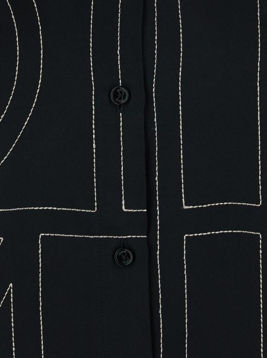 26FW 토템 블라우스 263WRT0480FB0704001 Black - TOTEME