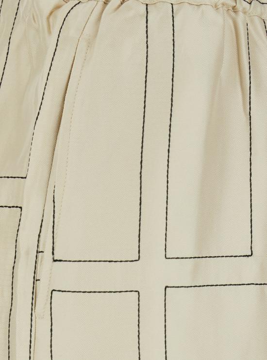 26FW 토템 숏팬츠 263WRB0422FB0704008 White - TOTEME