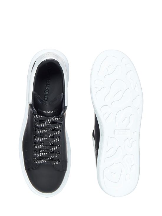 26SS 알렉산더 맥퀸 오버사이즈 드 스니커즈 553680WIEEN 1070 Black - ALEXANDER MCQUEEN