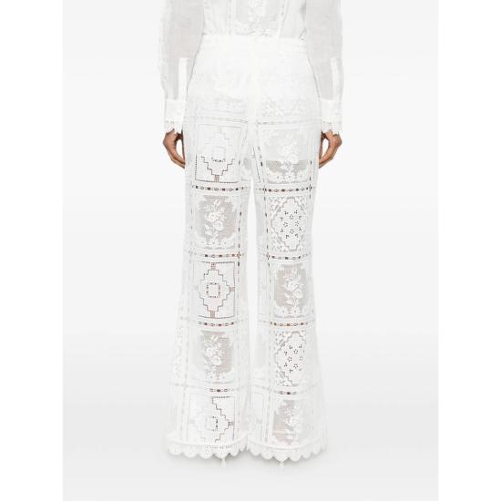 26FW 짐머만 스트레이트 팬츠 8518PSS261 IVORY NEUTRALS - ZIMMERMANN