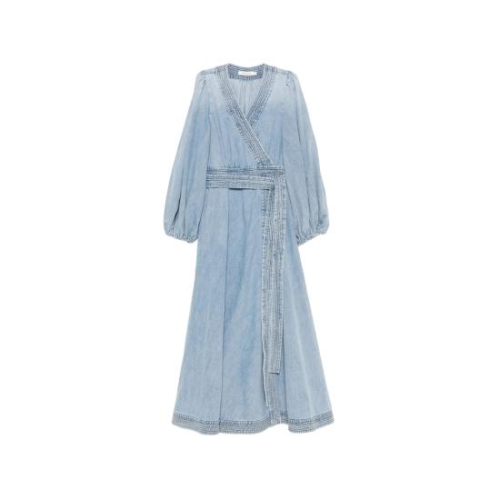 26FW 짐머만 롱 원피스 7266DSS262 SKYLA BLUE