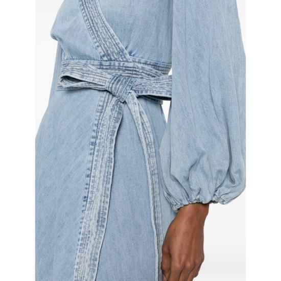 26FW 짐머만 롱 원피스 7266DSS262 SKYLA BLUE - ZIMMERMANN