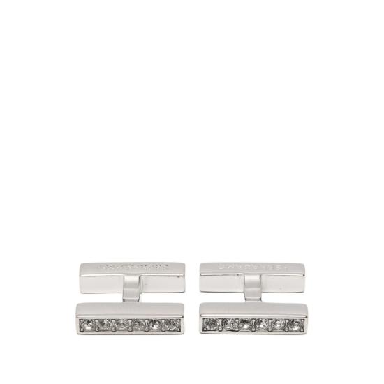 26FW 살바토레 페라가모 커프스 링크/타이 홀더 770420 0795989 NAVCR SILVER