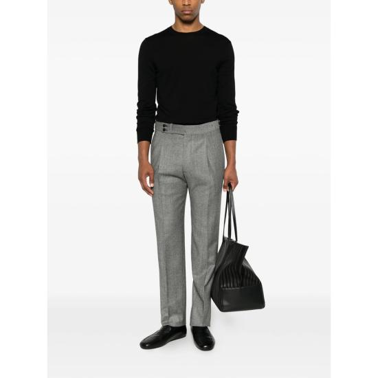 26FW 딸리아토레 스트레이트 팬츠 150035 P BRANDON N1161 BLACK NEUTRALS - TAGLIATORE