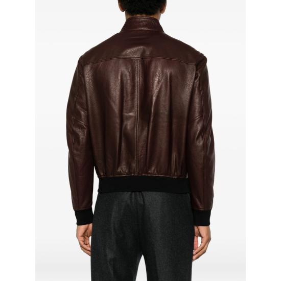 26FW 딸리아토레 가죽 자켓 CHI26 06 ICE BAROL BROWN - TAGLIATORE