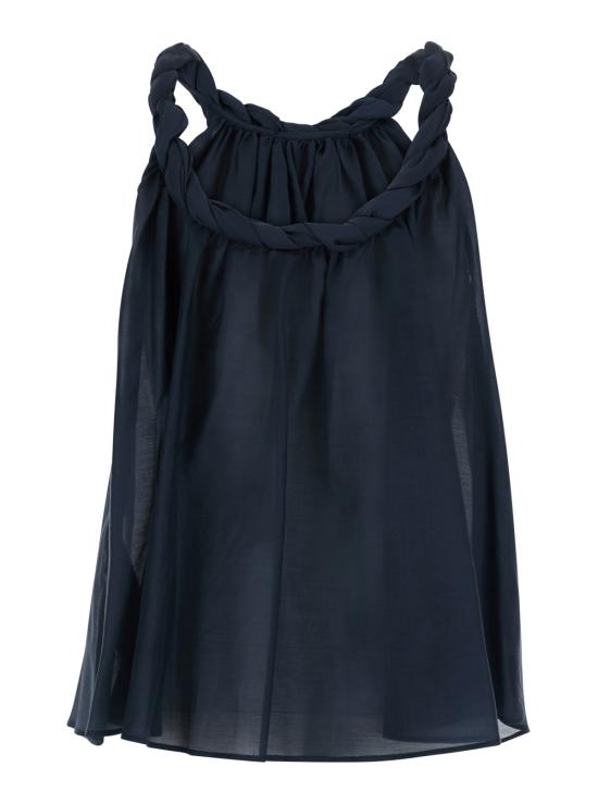 26SS 세미쿠튀르 긴팔 티셔츠 S6SI02N101 Blu - SEMI-COUTURE