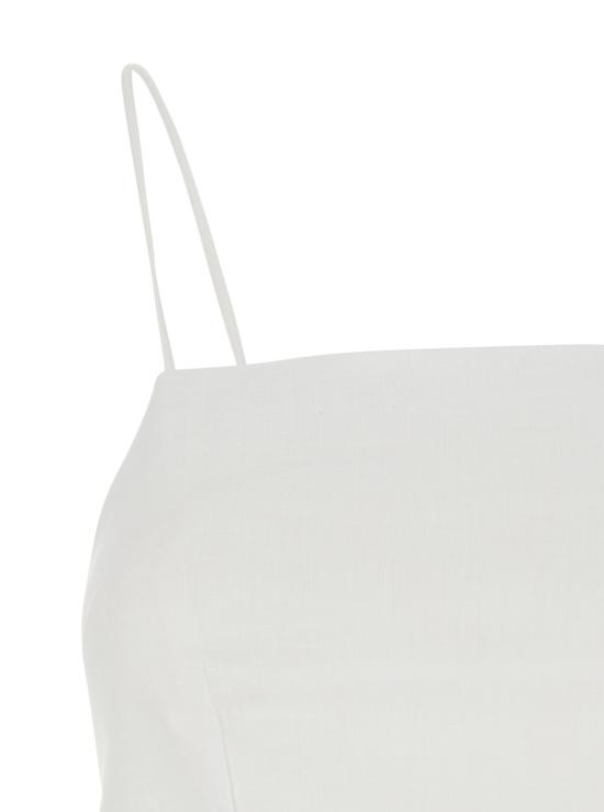 26SS 세미쿠튀르 긴팔 티셔츠 S6SN04A030 White - SEMI-COUTURE