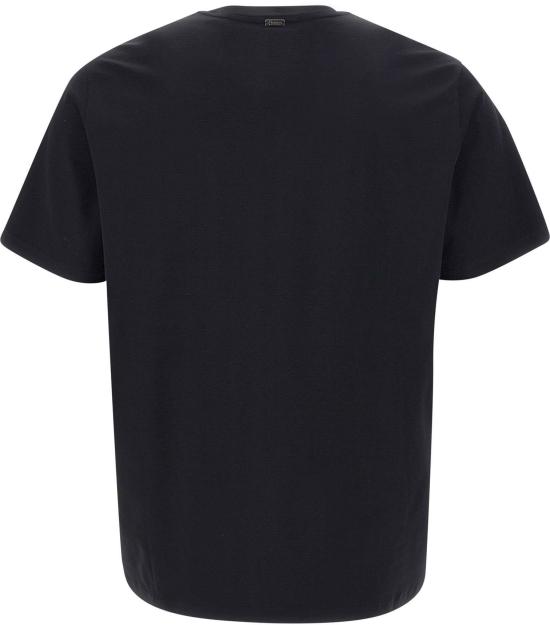  에르노 슈퍼파인 코튼 스트레치 티셔츠 JG000174U520039300 BLACK - HERNO