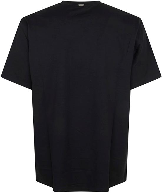  에르노 슈퍼파인 코튼 스트레치 티셔츠 JG000174U520039300 BLACK - HERNO