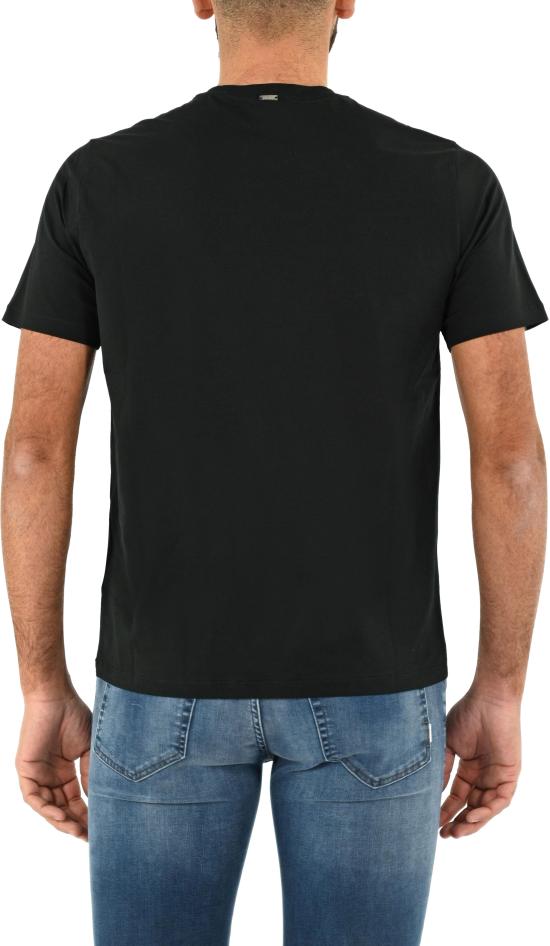  에르노 슈퍼파인 코튼 스트레치 티셔츠 JG000174U520039300 BLACK - HERNO