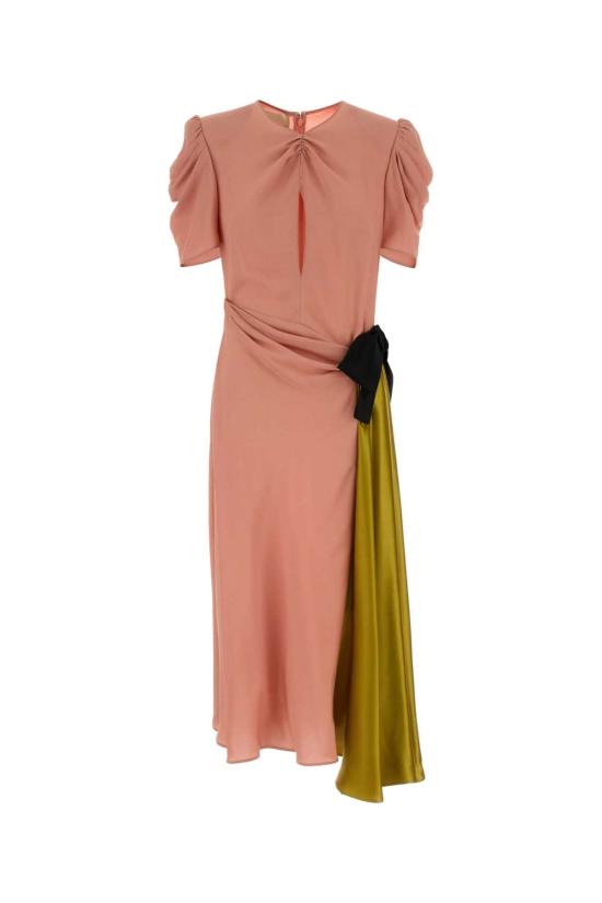 26SS 발렌티노 가라바니 롱 원피스 8B0VAK679W5 4HN Pink
