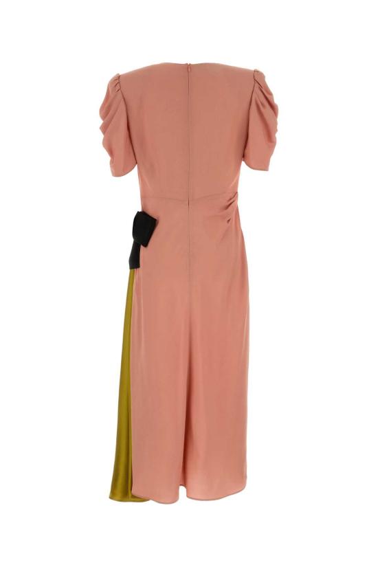 26SS 발렌티노 가라바니 롱 원피스 8B0VAK679W5 4HN Pink - VALENTINO GARAVANI