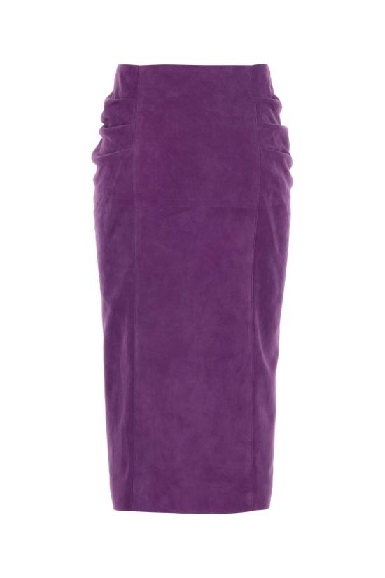 26SS 발렌티노 가라바니 스커트 8B0NI08AA6Q 05K Purple - VALENTINO GARAVANI