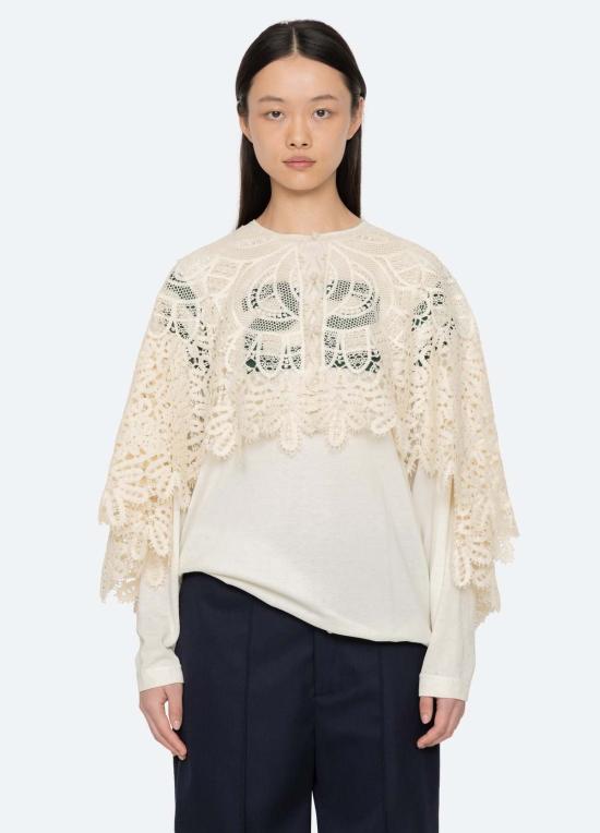  씨뉴욕 코트 PF26 088 CREAM - SEA NY