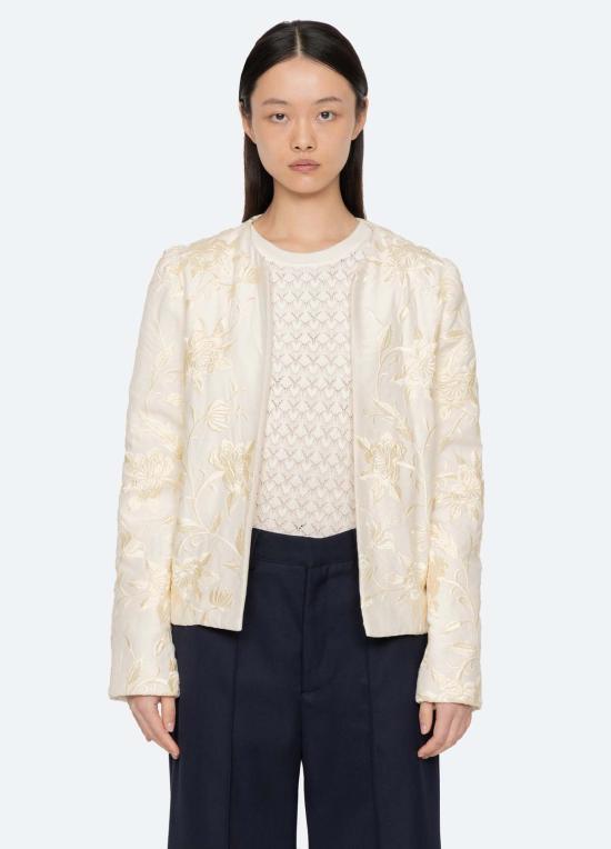  씨뉴욕 자켓 PF26 160 CREAM - SEA NY