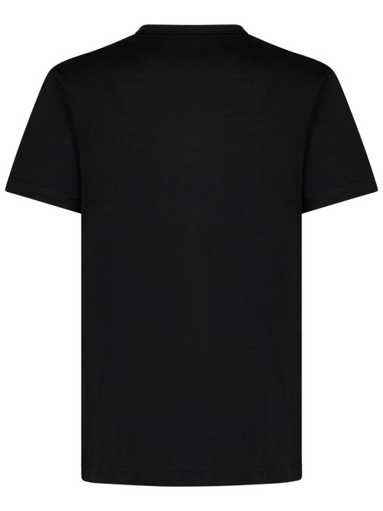 26SS 돌체앤가바나 로고 코튼 티셔츠 G8PT1TG7F2I N0000 Black - DOLCE & GABBANA