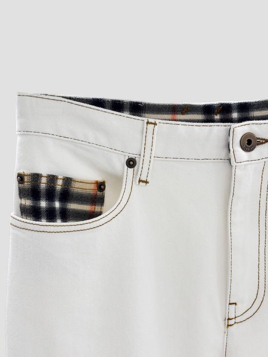 26SS 버버리 데님 팬츠 8123297 A1462 OPTIC WHITE - BURBERRY