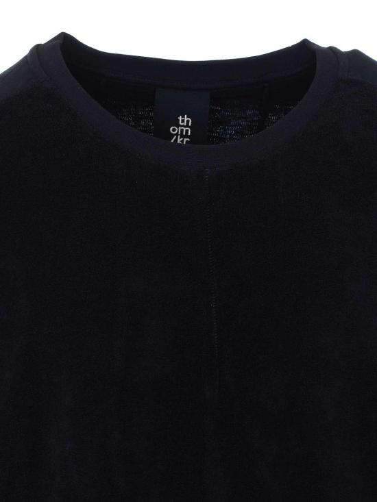 26SS 톰크롬 반팔 티셔츠 MTS917BLACK Black - THOM KROM