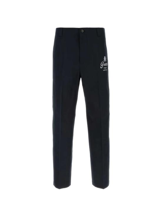 26SS 구찌 프린트 코튼 트윌 팬츠 854264 ZAQH54440 Black