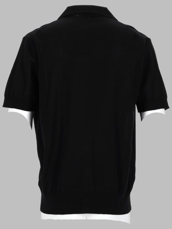 26SS 비비안웨스트우드 로고 폴로 셔츠 2701001D Y003FN401 BLACK - VIVIENNE WESTWOOD